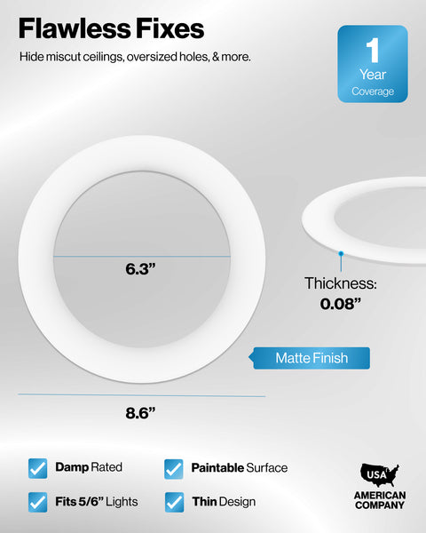 Goof Ring fits 5-inch or 6-inch Recessed Light | LED LIGHTING | SUNCO ...