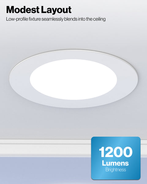 LED Recessed Lighting Kit, 6-Inch, Slim | LED LIGHTING | SUNCO – Sunco ...
