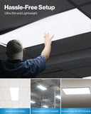 LED Ceiling Panel Light, 60W/50W/40W, 2x4, Selectable CCT, 7700 Lumens