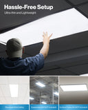 LED Ceiling Panel Light, 40W/50W/60W, 2x4, Selectable CCT, 7700 Lumens