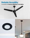 Install the ring with a variety of lighting applications that fit your needs.