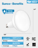 BR40 LED Bulb, 1400 Lumens