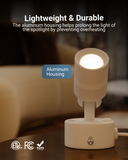 The floor spotlight is constructed of robust aluminum that is built to last.