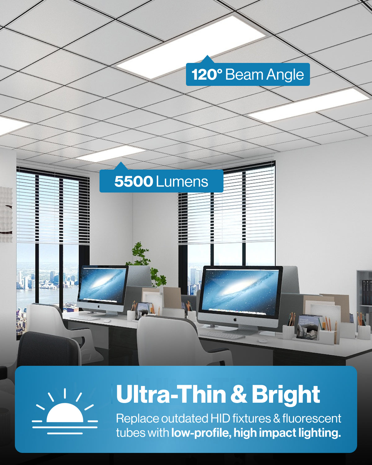 2X4 Led Light Fixture | Shelly Lighting