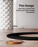 The Goof Ring has a subtle, sleek sophistication with a paintable surface.
