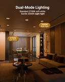 Seamless dimming capabilities (100%-10%) to fit any mood or décor. Features a 110° beam angle for wall washes and overhead lighting to cast light over a large area.