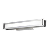 LED Brushed Aluminum Vanity Light, 26" Wide, FL5324D-A Series