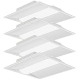 LED Center Basket Troffer, 40W/35W/30W, 2x2, 5500 Lumens