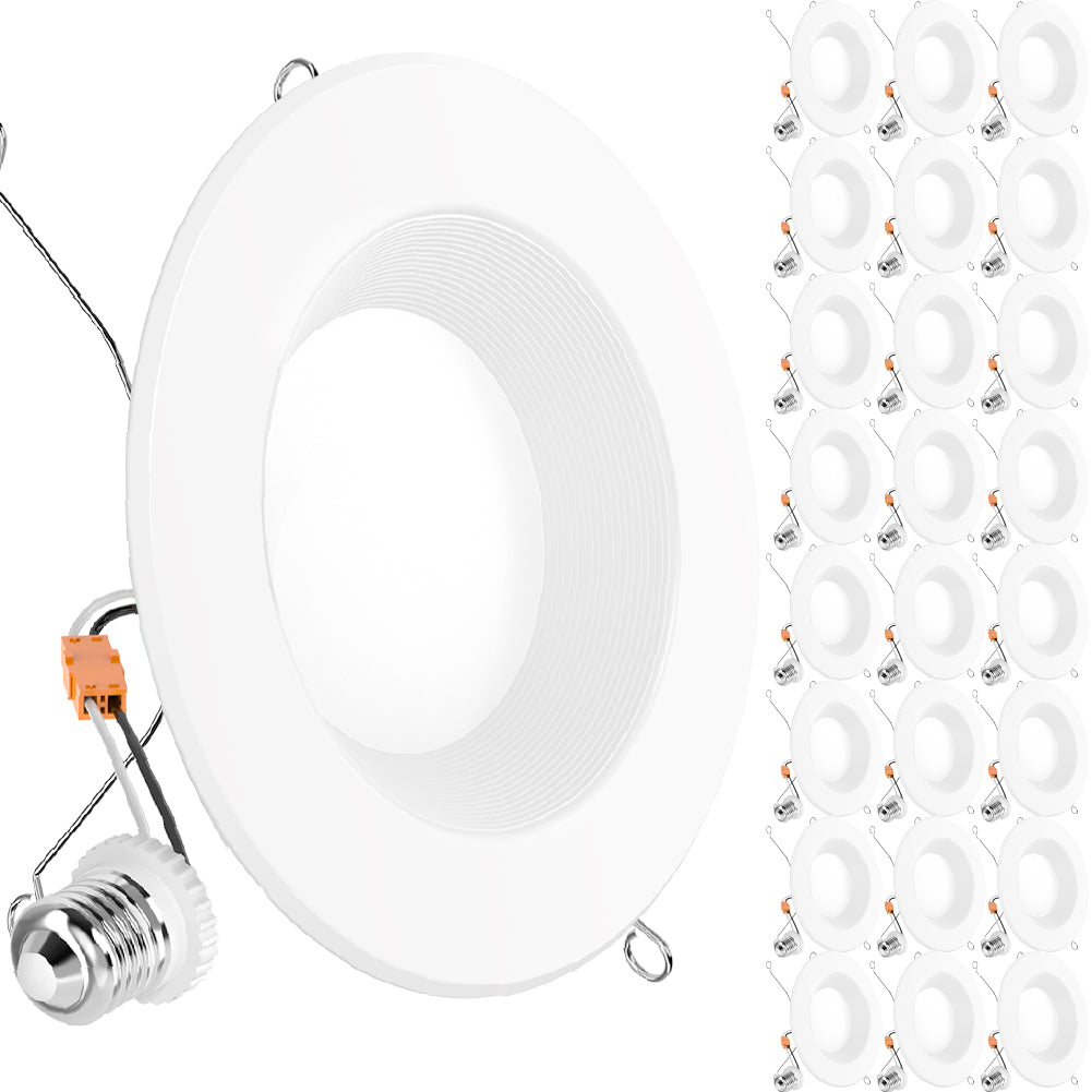 LED Recessed Lighting Kit, 6-Inch, Baffle, Damp Rated | LED LIGHTING ...