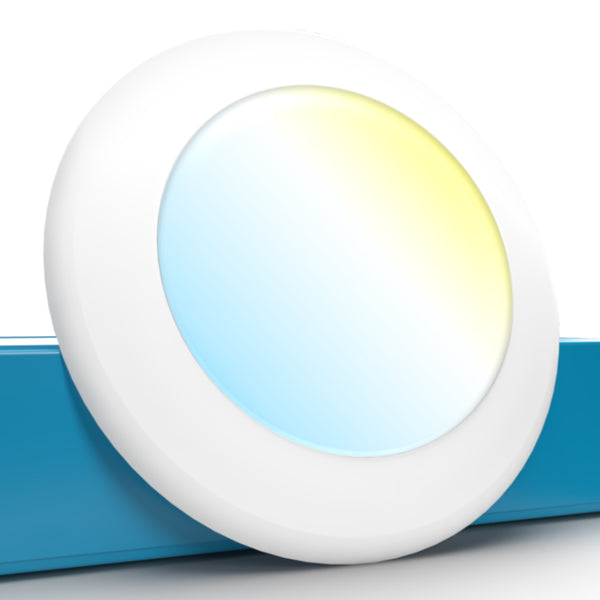 Recessed LED Lighting, 4 Inch, Disk Downlight, 10W, Selectable CCT, 65 ...