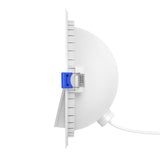 Fits soffit, double drywall ceilings, and ceiling spaces that are as small as 2".