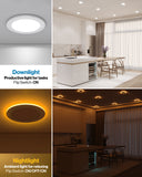 Selectable dimming capabilities to fit any décor or mood for your indoor spaces.