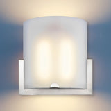 LED Satin Nickel Wall Sconce, 22W, Lyn, 1800 Lumens