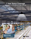 We uphold the highest standards by testing each product for optimal performance, and safety. Ideal for warehouses, retail spaces, gymnasiums, manufacturing, highway toll stations, gas stations, exhibition halls, supermarkets, distribution centers, and more.