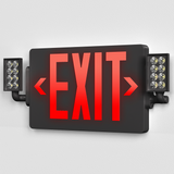 Sunco's Exit Sign features arrows and visible lettering that helps your customers, visitors, employees, and first responders. Quickly locate exits during a power failure.