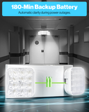 2 Head LED Emergency Light