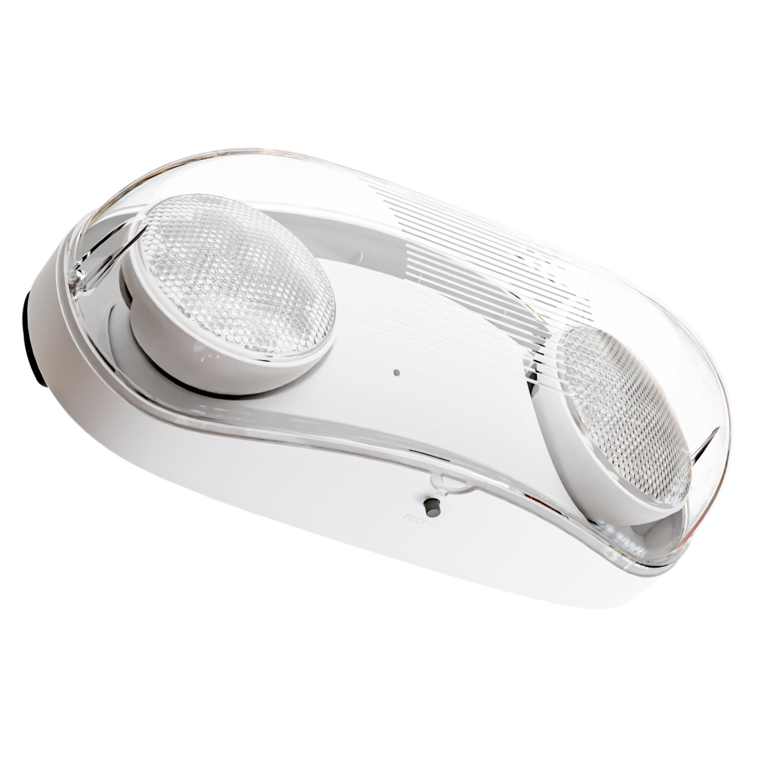 Sunco Lighting LED 2 Head Outdoor Emergency Light 2.4W 6500K CCT 400 Lumens