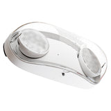 LED 2-Head Outdoor Emergency Light, 2.4W, 6500K CCT, 400 Lumens