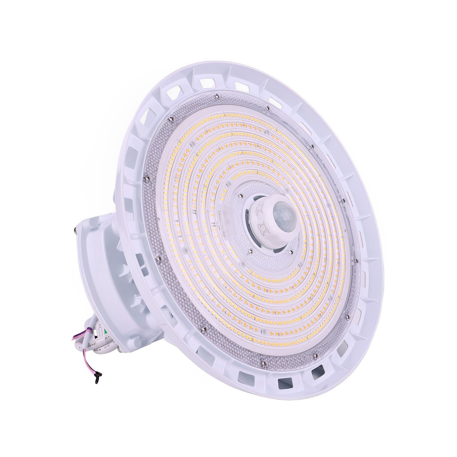 Front Side View of high bay led light or high bay led light fixture