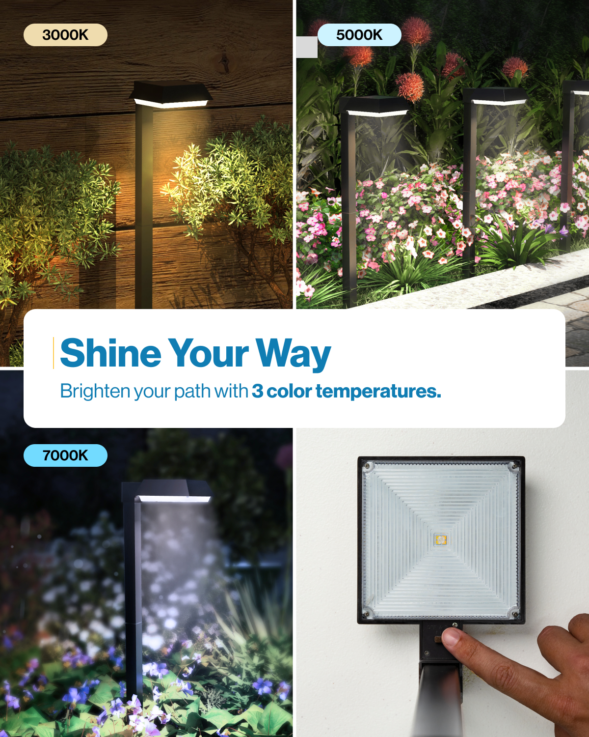 Outdoor solar lights that stay on all night hotsell