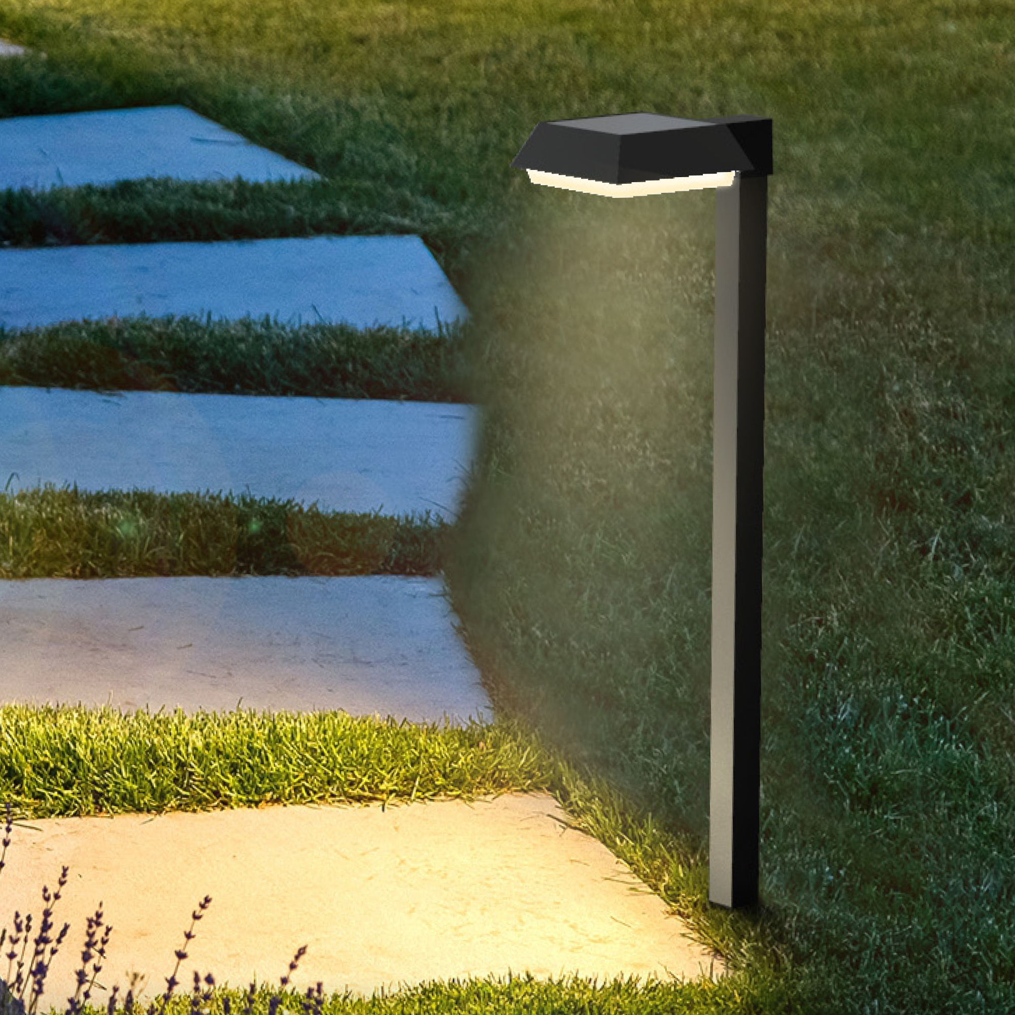 Solar powered hot sale walkway lights