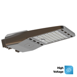 LED Area Light, Parking Lot, 150W, Type V, 200-480V, 22700 Lumens