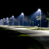 LED Solar Area Light, Motion Activated, 50W, 4500 Lumens