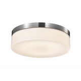 Round LED Ceiling Light, Craft, White, Surface Mount, 120-277V, 3200 Lumens