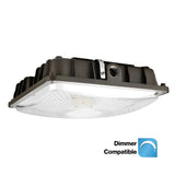 LED Canopy Light, 27W, Dimmable, 3800 Lumens