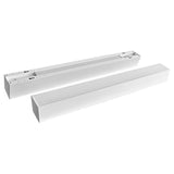 4ft LED Linear Pendant Up/Down Light, 50W/45W/40W, Selectable Wattage & CCT, 6500 Lumens