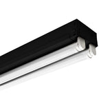 4ft LED Ready Strip Light Fixture, Double-Lamp, Non-Shunted, Single/Double Ended