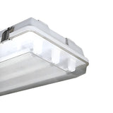 4ft LED Ready Vapor Tight Fixture, Triple-Lamp, Non-Shunted, Single/Double Ended