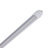 T8 LED Tube, 8ft, R17D Base, Clear, Bypass, Type B, 40W, Double Ended, 5000 Lumens