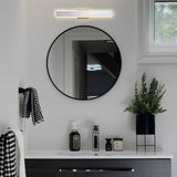 LED Brushed Aluminum Vanity Light, Solstar, Selectable CCT