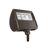 LED Flood Light, Knuckle Mount, Black, 50W, 6600 Lumens