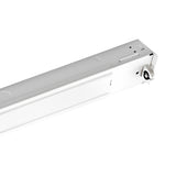 4ft LED Ready Strip Light Fixture, Single-Lamp, Non-Shunted, Single/Double Ended