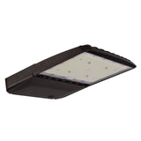 LED Area Light, Parking Lot, 240W/220W/200W/170W, Type III, Bronze, Selectable Wattage & CCT, 36000 Lumens