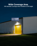Widespread distribution of light allows for safer and clearer entry and exit points.