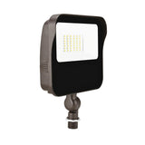 LED Flood Light, Knuckle Mount, Dark Bronze, 40W, 5800 Lumens