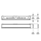 LED Foldable Linear High Bay, 2FT, 70W/90W/110W, Selectable Wattage, 16700 Lumens