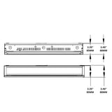 LED Foldable Linear High Bay, 2FT, 110W/90W/70W, Selectable Wattage, 16700 Lumens