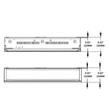 LED Foldable Linear High Bay, 2FT, 175W/160W/145W, Selectable Wattage, 26600 Lumens