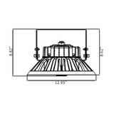 Adjustable Mounting Apex LED UFO High Bay U-Bracket