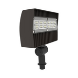 LED Mini Flood Light, Knuckle Mount, Bronze, 20W, 2000 Lumens