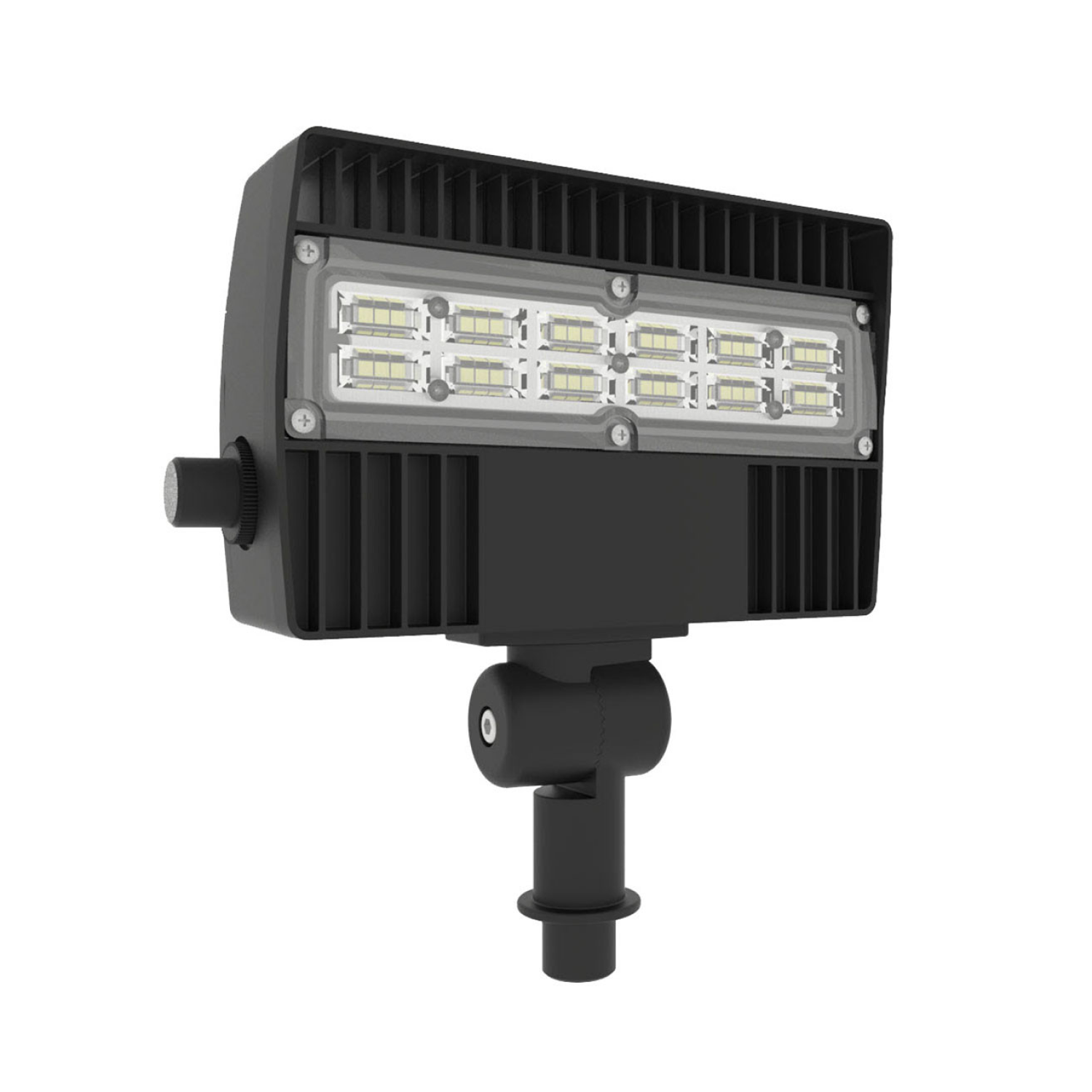 Sunco LED Mini Flood Light, Knuckle Mount, Black, 30W, 3000 Lumens