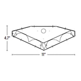 Front Dimension of led high bay