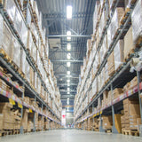 LED T8 Ready Diamond High Bay Fixture, 4-Lamp, Non-Shunted, Single/Double Ended