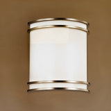 LED Satin Nickel Wall Sconce, 22W, Luvia, 2300 Lumens