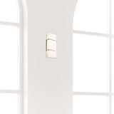 LED Satin Nickel Wall Sconce, 15W, Luminara, 1300 Lumens