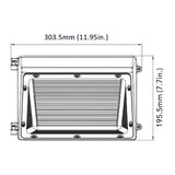 Dimension of outdoor wall light, outdoor led light or LED wall light